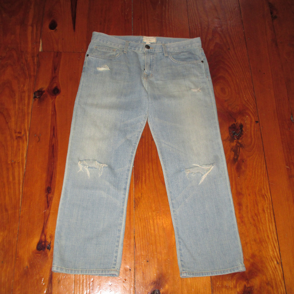 Current/Elliot Distressed Jeans Retail $228